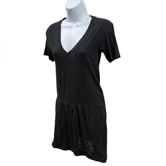 PINK VICTORIA’S SECRET black dress XS - Picture 1 of 4